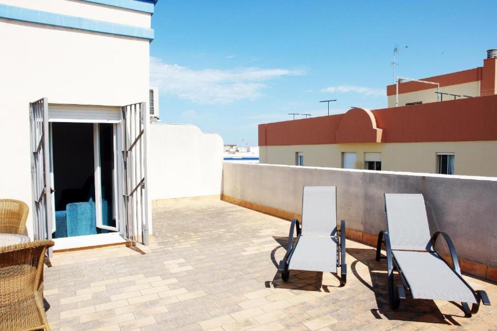 Apartamentos Costa De La Luz Playa روتا المظهر الخارجي الصورة